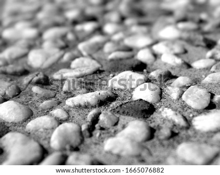 Selective focus empty wooden table or floor on blurred sweet pastel vintage bokeh background.(black and white photo)