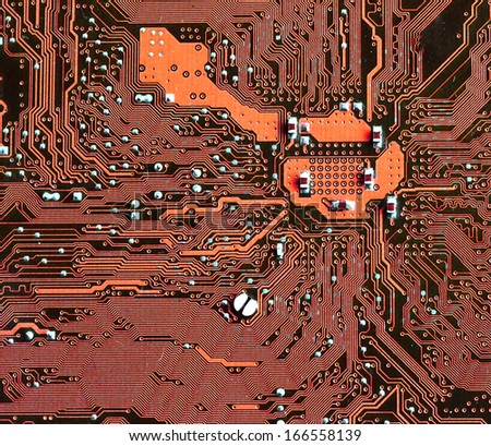 Circuit board background 