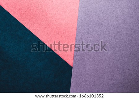 Colourful papers as background, branding and stationery backdrop, flat lay
