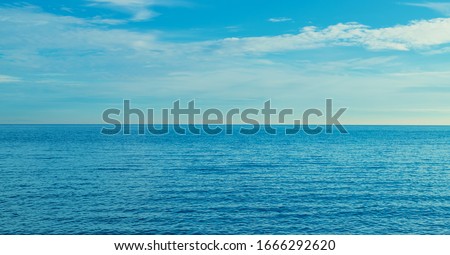 Background sea blue beautiful calm. Selective focus. nature.