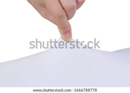Detail of a piece of cloth Royalty-Free Stock Photo #1666788778