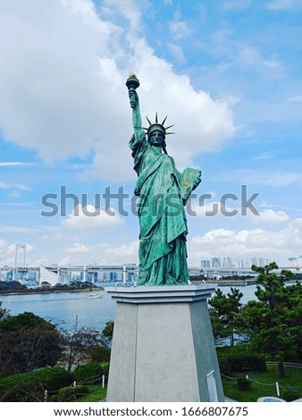 Statue of Liberty,model in japan