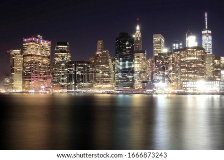 New York Skyline from Brooklyn Heights Promenade