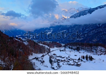 Bernese Highlands, swiss Alps, Switzerland