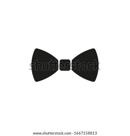Bow tie icon. Vector illustration. Isolated.	 Royalty-Free Stock Photo #1667158813