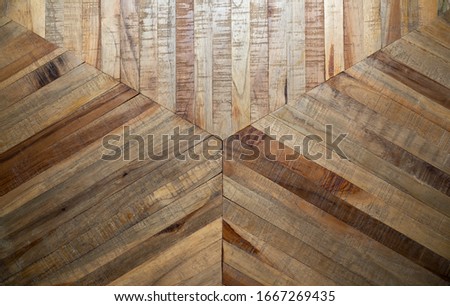 old burnt wood planks vintage background texture tripartite pattern template with copy space