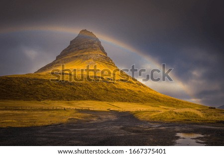 Kirkjufell is one of the most visited and iconic waterfalls in Iceland