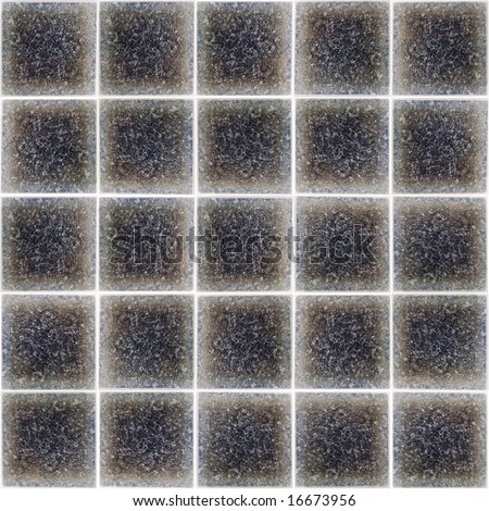 floor interior colored glassy tiles