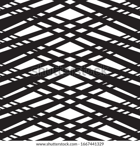 White background with black elements that make up the grid.Vector illustration.