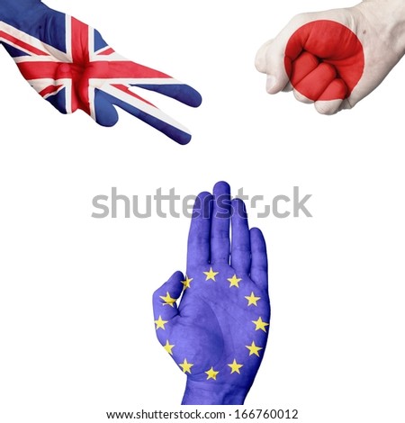 UK japan EU Rock-Paper-Scissors