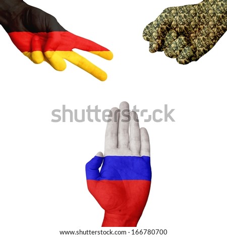 Germany Military Russia Rock-Paper-Scissors