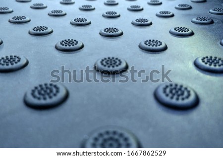 Abstract background with round dots on a flat surface, texture Royalty-Free Stock Photo #1667862529