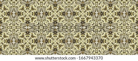 Gold Pakistan Rustic Stars. Lisbon Ornament Pattern. Watercolor Geometric Batik Ikat. Gold Floral Tile Gold Ornate Mosaic Texture. Golden Ethnic Flower Ink. Tribal Geometric Pattern Paint.