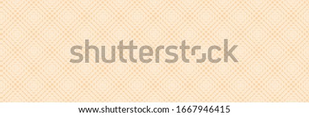Square sandy yellow mesh uneven pattern. Vector background.