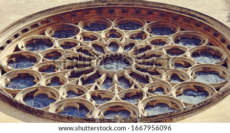 stained glass window colors cathedral church architecture religion
