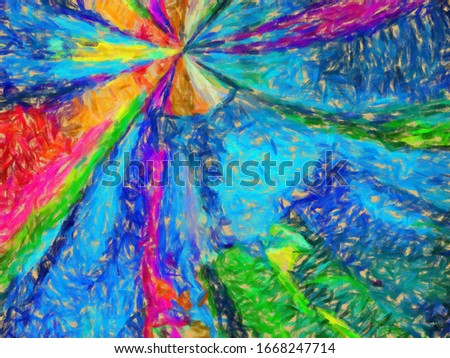 Design pattern artwork for decorate printable flyers, big banners, advertise production, web work, cards, invitations and creating beautiful wall art poster or canvas. Digital oil painting background.