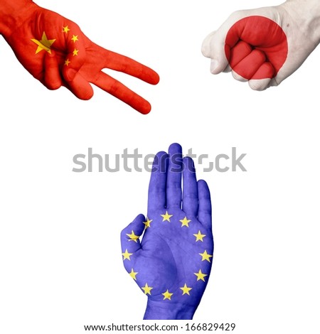 China Japan EU Rock-Paper-Scissors