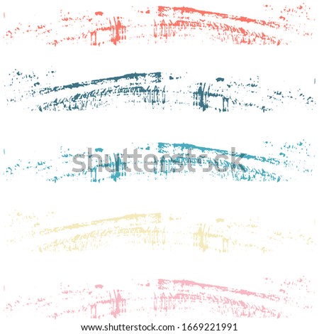 Hipster watercolor brush stripes pattern on white. Yellow and red paintbrush lines vertical texture for backdrop. Hand drown paint strokes decorative artwork. For wallpaper.