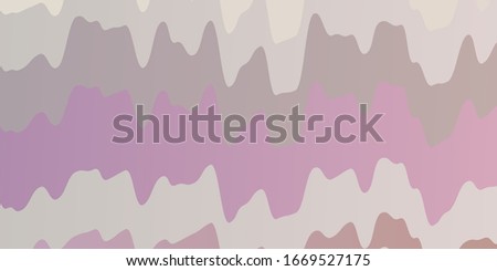 Light Multicolor vector background with curved lines. Abstract illustration with gradient bows. Pattern for websites, landing pages.