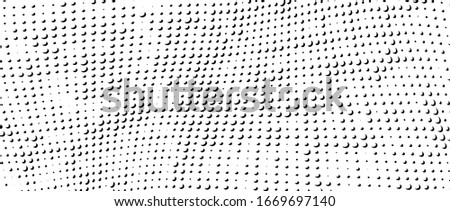 Halftone texture vector abstract. A chaotic background made of dots