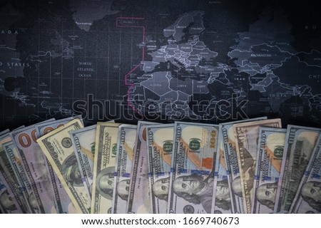 Concept image of Business Acronym AML Anti Money Laundering money, paper, financial, success, symbol, aml, laundering, concept, white, finance monopoly world domination of money Royalty-Free Stock Photo #1669740673