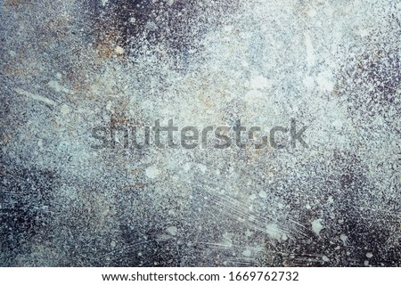 Abstract background. Spotty grainy texture. Copy space