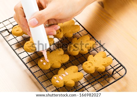 Homemade gingerbread
