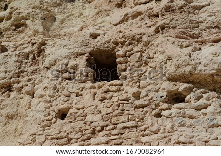 limestone rock wall verde valley arizona montuzema 