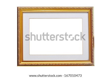 golden frame