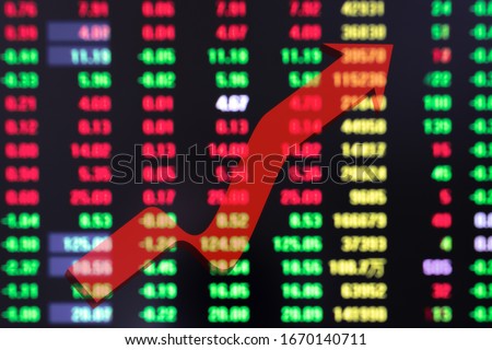 Background of stock financial market concept