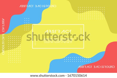 colorful liquid  background. dynamic textured geometric elements design with dots decoration. can be used on posters,banner,web and any more