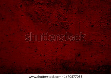 Grungy pixelated dark red background. Dark red uneven surface with holes for design and text.