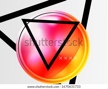 Abstract background - glossy glass bubbles, abstract sphere shapes, geometric dynamic composition with copyspace. Vector Illustration For Wallpaper, Banner, Background, Card, Book Illustration