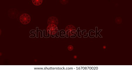 Light Pink, Red vector texture with disks. Abstract illustration with colorful spots in nature style. Pattern for wallpapers, curtains.