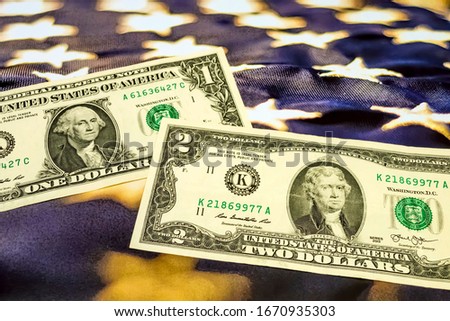 United states dollar, the most widely used currency in the world