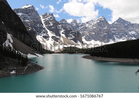 A picture of a wanderlust destinations. One of the best preserved locations of Canada and a popular one at fact. Banff has always been a beauty.