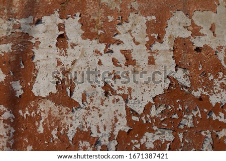 grunge rusted metal texture, rust and oxidized metal background. Peel paint texture 