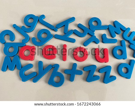 Magnetic Alphabet Letters Phonics Teaching Material
