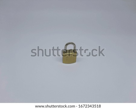 mini padlock for locking office drawers