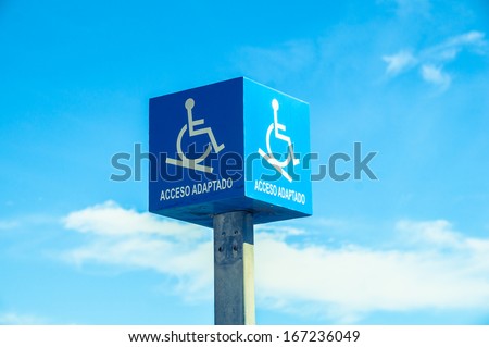 access for the disabled