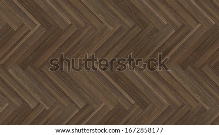 Natural wood texture. Luxury Chevron Parquet Flooring. Dark Harwood surface. Wooden laminate background