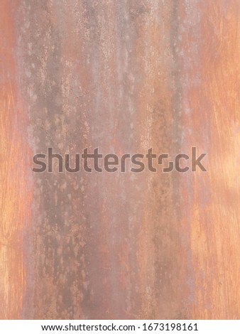 Rusty iron sheet surface, orange, yellow, red.