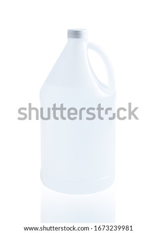 chemical sanitizer solution protect virus bacteria contagious covid19 disease isolate on white background clipping path Royalty-Free Stock Photo #1673239981