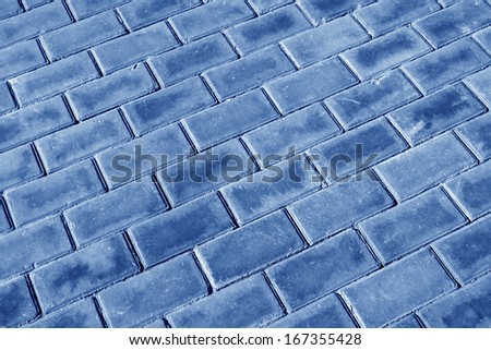 closeup of pictures, gray cement brick 
