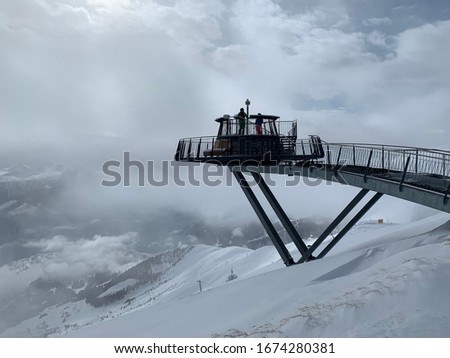 Z1 Panorama Platform Fiss Austria Tirol Royalty-Free Stock Photo #1674280381