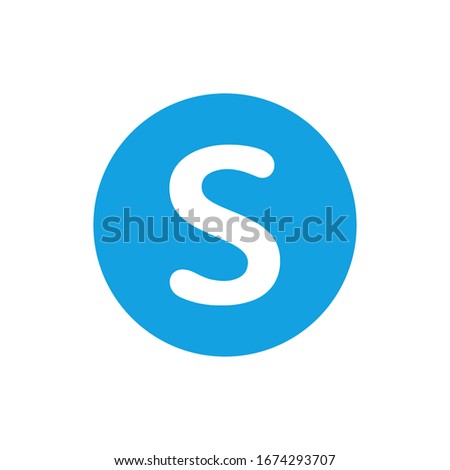 Letter S logo icon design template elements. Royalty-Free Stock Photo #1674293707