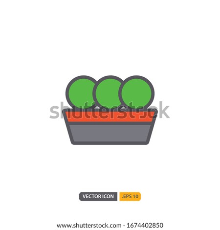 tree station icon in isolated on white background. for your web site design, logo, app, UI. Vector graphics illustration and editable stroke. EPS 10.