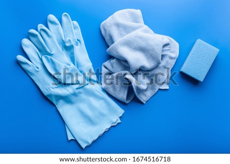 cleaning products household sponge glove cloth