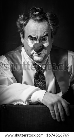 Beautiful photos of Russian circus clown