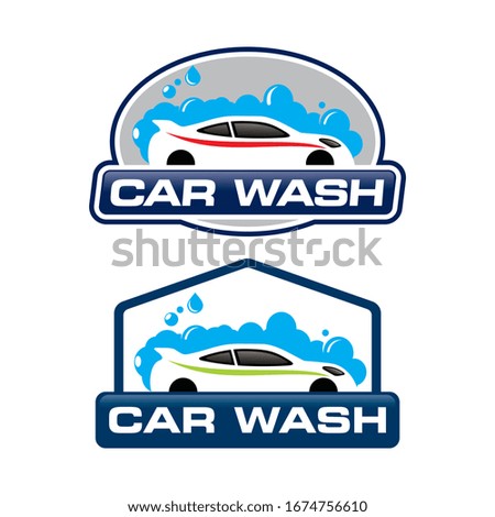 Car Wash Logo, Car Wash Vector